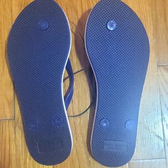 Kate Spade Cherry Print Flip Flops - White and Red - Picture 2 of 4